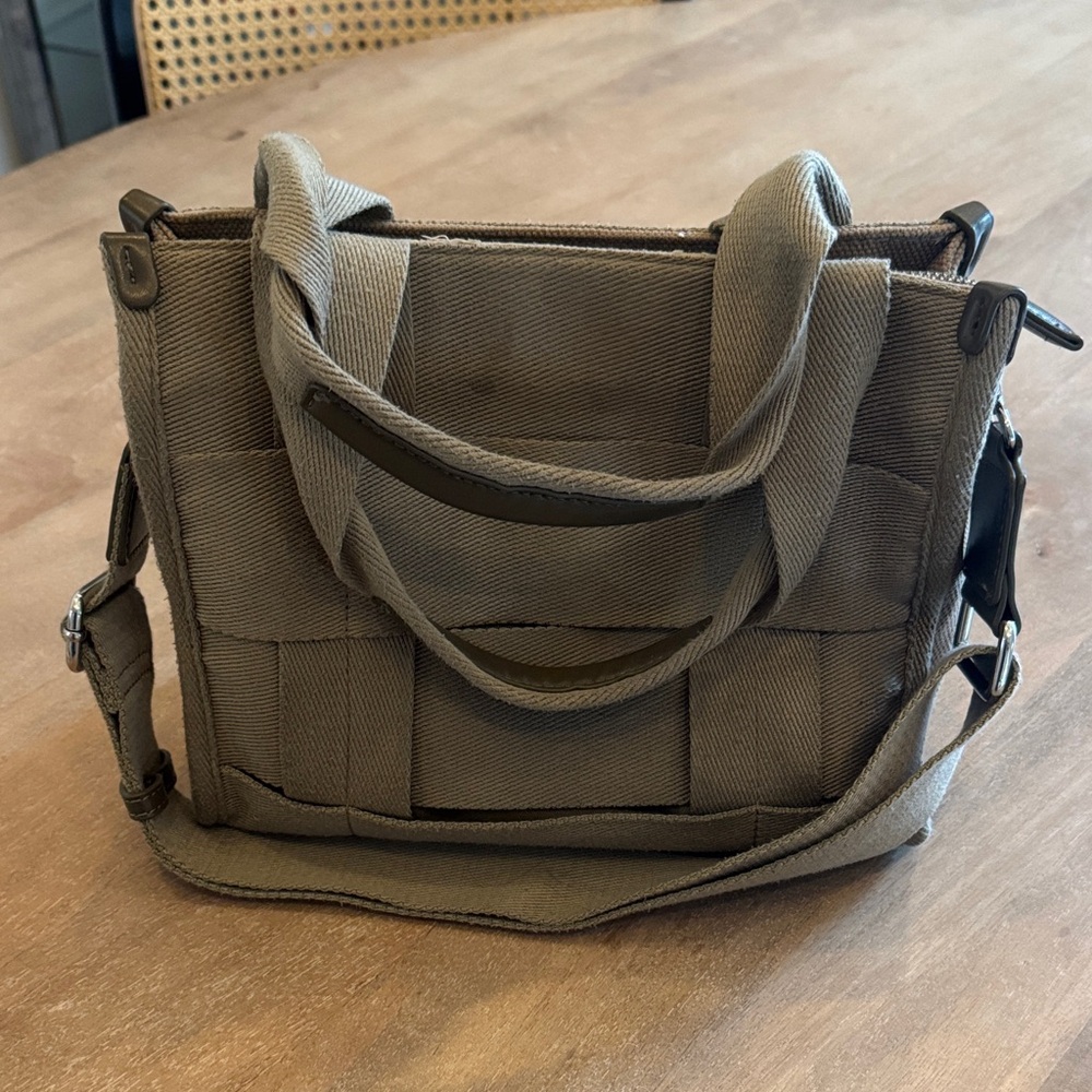 Zara canvas utility handbag (not personalized)